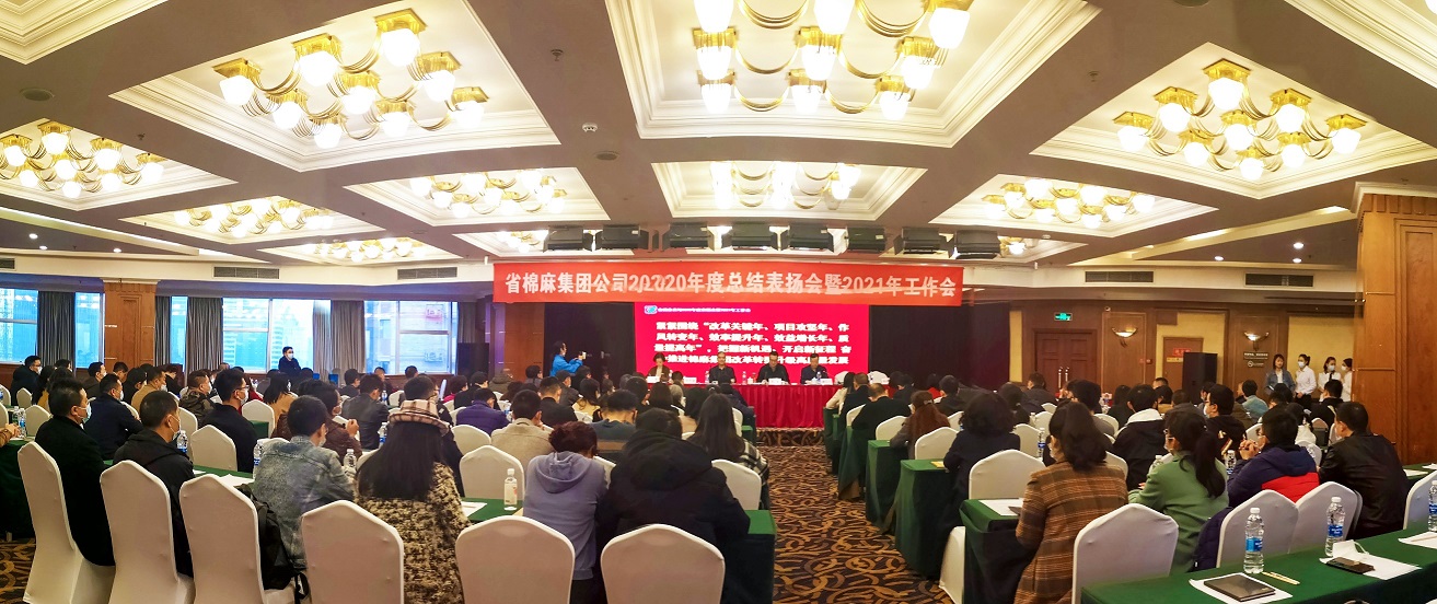 扛起时代重任 吹响发展号角 省ayx爱游戏集团公司召开2020年度总结表扬会暨2021年工作会