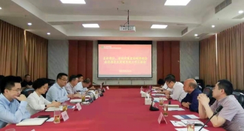 彭刚一行到省ayx爱游戏集团调研指导业财税系统 一体化平台建筑工作